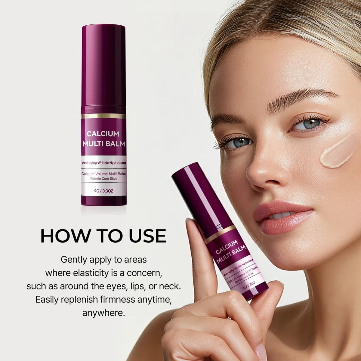 Instant Anti-Aging Glow Balm – Collagen Face & Eye Stick